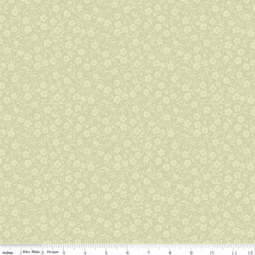 August Meadow Gooseberry By Liberty Fabrics For Riley Blakes Designs