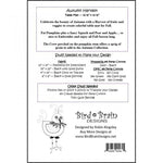Embroidery Patterns for Harvest and Autumn