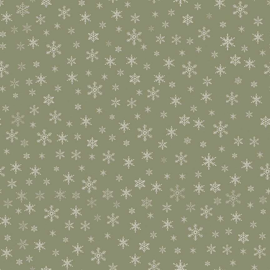 Farmhouse Christmas Vintage Fabric
