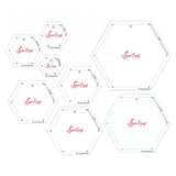 Sew Easy Hexagon Template Set