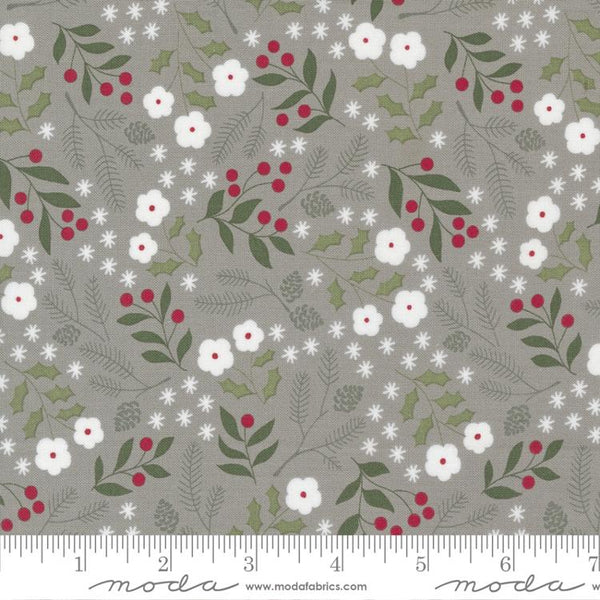 Christmas Eve Winter Botanical Small Floral By Lella Boutique for Moda Fabrics