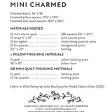 Mini Charmed Pattern by Lella Boutique for Moda Fabrics