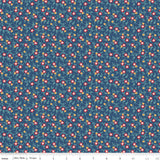 Americana July Dark Denim by Lori Holt for Riley Blake Designs