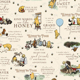 Winnie the Pooh Main Cream by Echo Park