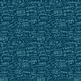 A Perfect Winter Text Navy by Lori Whitock