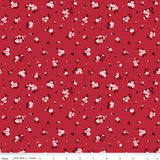 Little Ladybug Mini Flowers Red by Lori Whitlock