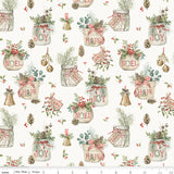 Holiday Spirit Main Cream by Lisa Audit