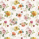 Sketchbook Stems Cream by Lisa Audit