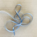 Slate blue ribbon