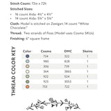 Flower Press Cross Stitch Pattern by Lella Boutique