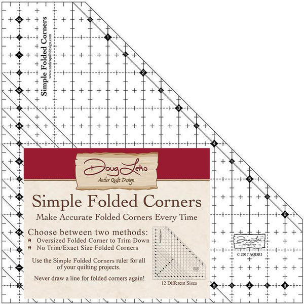 Simple Folded Corners Antler Quilt Desi