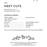 Meet Cute Pattern by Lella Boutique for Moda Fabrics