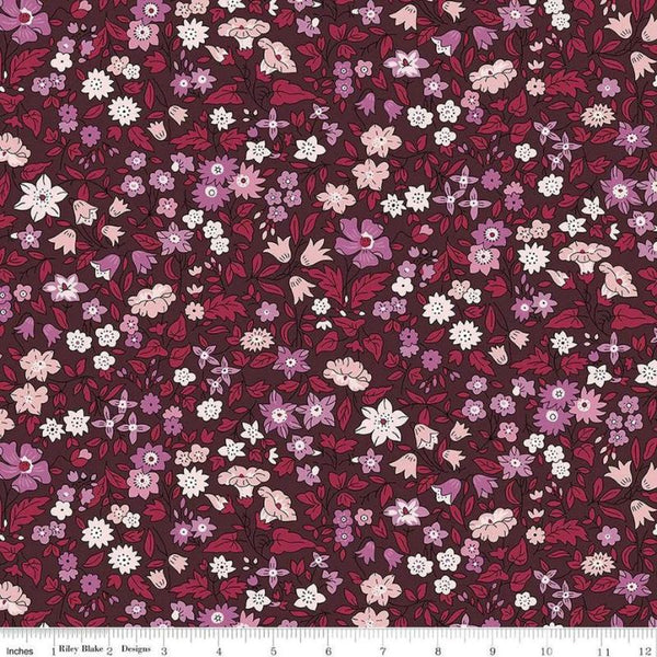 Flower Show Botanical Jewel Ava May A By Flower Show Botanical For Riley Blake Fabrics