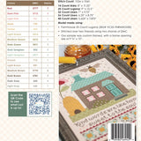 Home Town Neighborhood Beehive House Cross Stitch by Lori Holt