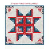 AGF Freedom Holiday Fat Quarter Bundle-Fireworks Pattern Included