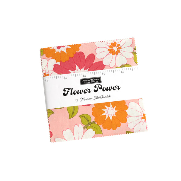 Flower Power 5" Charm Pack by Maureen McCormick For Moda Fabrics