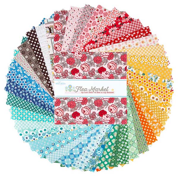 5" Stacker Flea Market collection by Lori Holt