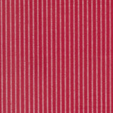 Merry Little Christmas Woven Red in Dotted Stripes