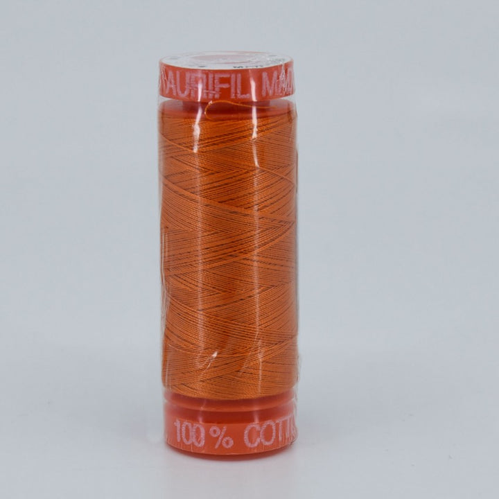 50wt Aurifil 100% Cotton Mako Thread Pumpkin #2150