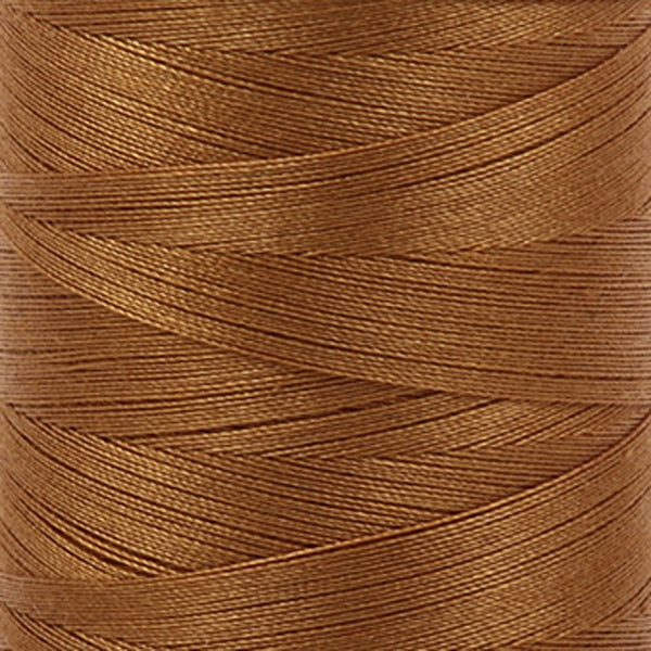 50wt Aurifil 100% Cotton Mako Thread Brass #2975