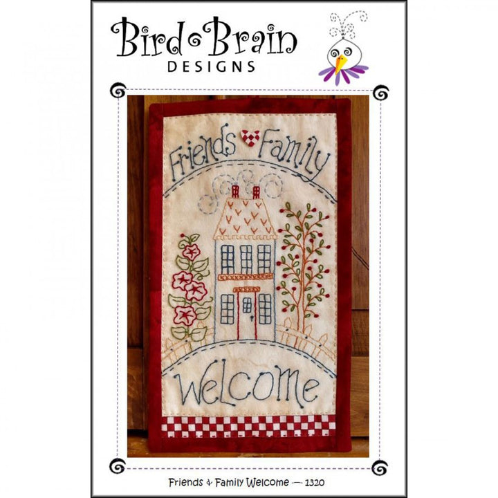 Friends and Family Embroidery Pattern
