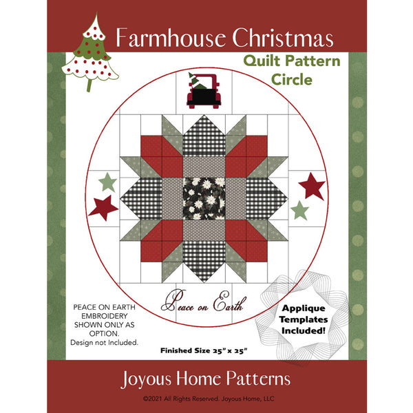 Farmhouse Christmas Quilt Pattern