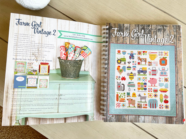 Farm Girl Vintage 2 Pattern Book by Lori Holt