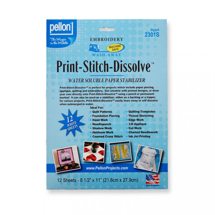 Pellon Print-Stitch-Dissolve™