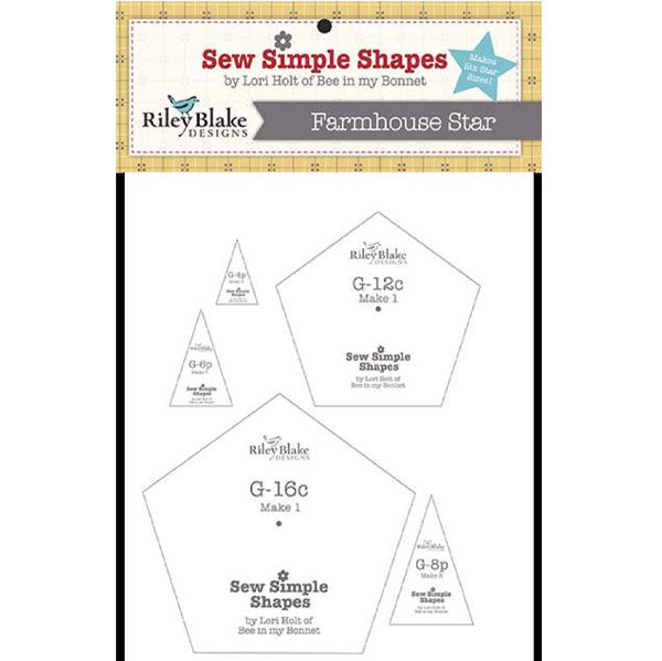 Farmhouse Star Sew Simple Shapes by Lori Holt
