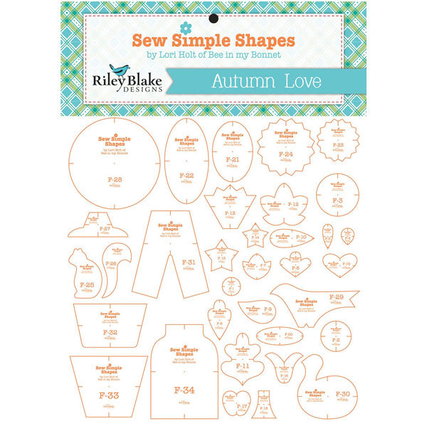 Autumn Love Sew Simple Shapes by Lori Holt