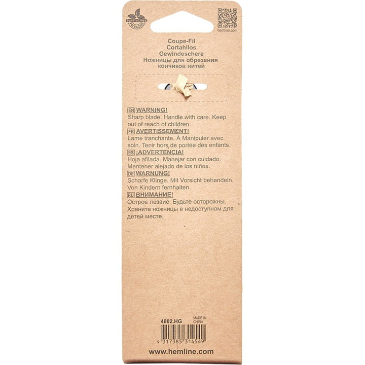 Hemline Gold Thread Snips 5"