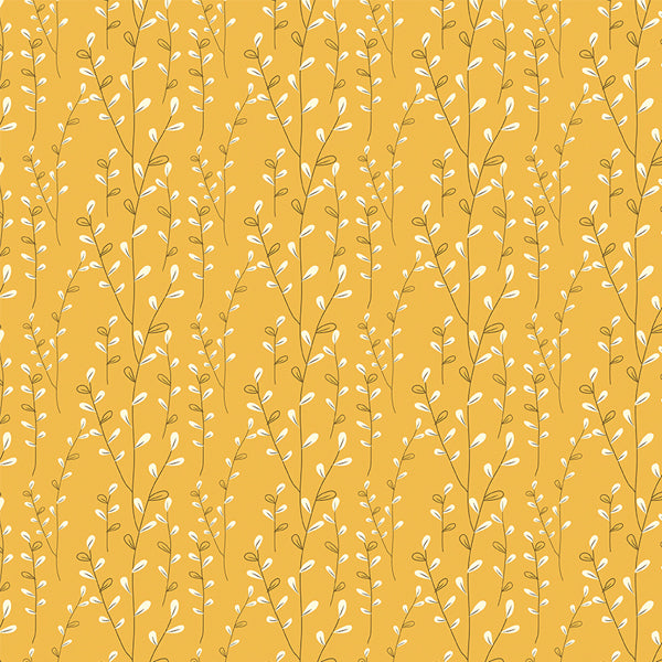 Autumn Fabric with Vines