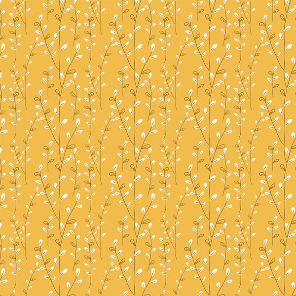 Autumn Fabric with Vines