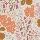 Dusk Fusion Bluebells and Buttercups Dusk By Bonnie Christine for Art Gallery Fabrics