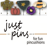 Just Pins Pumpkin Harvest Handmade Button Pin Set