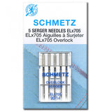 Schmetz Serger Needles ELx705 Overlock, 90/14